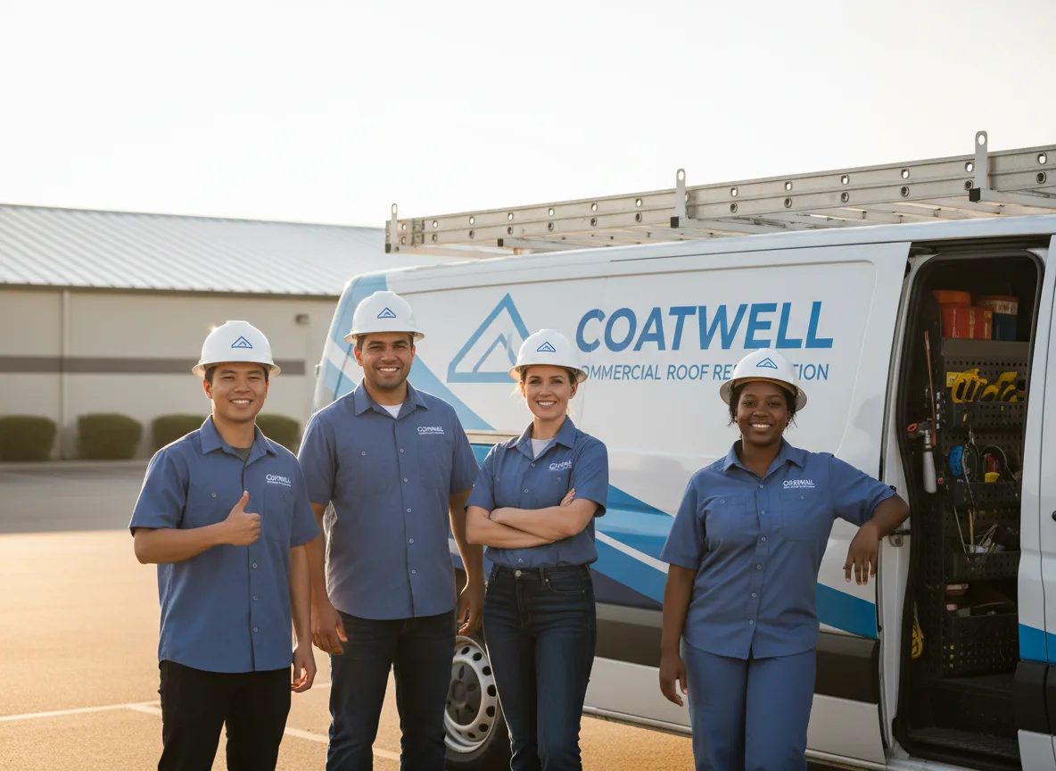 Commercial roof coating company in Bickmore, WV
